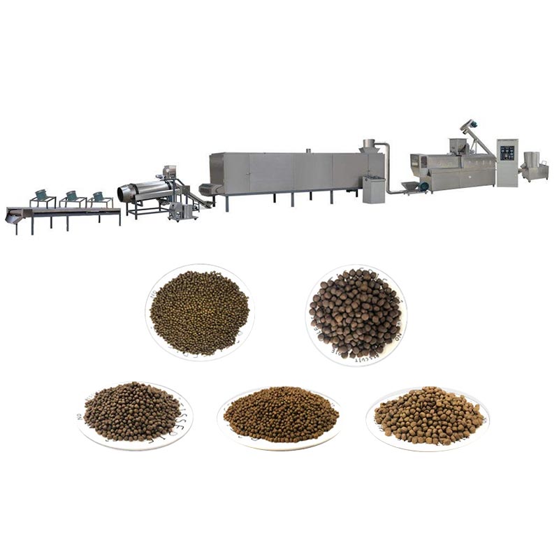 Línea de procesamiento de alimentos para peces hundidos