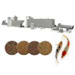 500kg/jam Mesin penyemperit makanan terapung untuk ikan